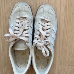 Adidas Spezial Cream and White Sneakers